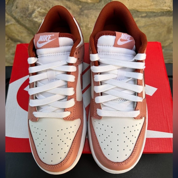 Nike Dunk Low “Red Stardust” Size 6.5 Women’s - Picture 3 of 11
